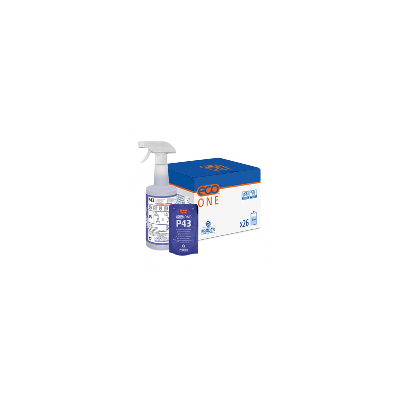 ECO ONE P43 Desinfectante Desincrustante C26 Dosis