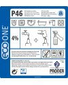 ECO ONE P46 Etiqueta Diluciones
