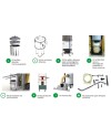 RGS A546KECO 4 kW – Aspirador Industrial trifásico Alto Rendimiento