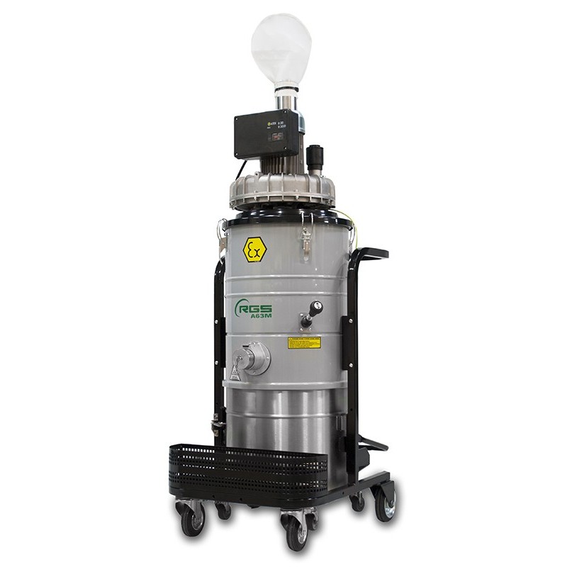 RGS A62PMX ATEX – Aspirador Industrial Monofásico Certificado