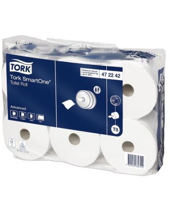TORK SMARTONE HIGIENICO INDUSTRIAL T8 2/C 6 UDS. 207 M