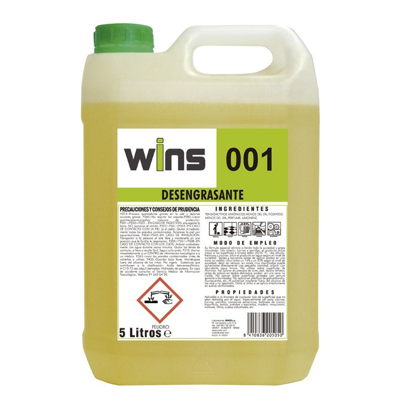 Zenox Cleaning Desengrasante General E251A 5 LT.