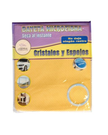 Bayeta Cristales Microfibra Naranja NEW 