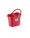 Cubo 14L. Rectangular C/Escurridor PLA 01310 ROJO
