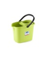 Cubo 14L. Rectangular C/Escurridor PLA 01310 VERDE