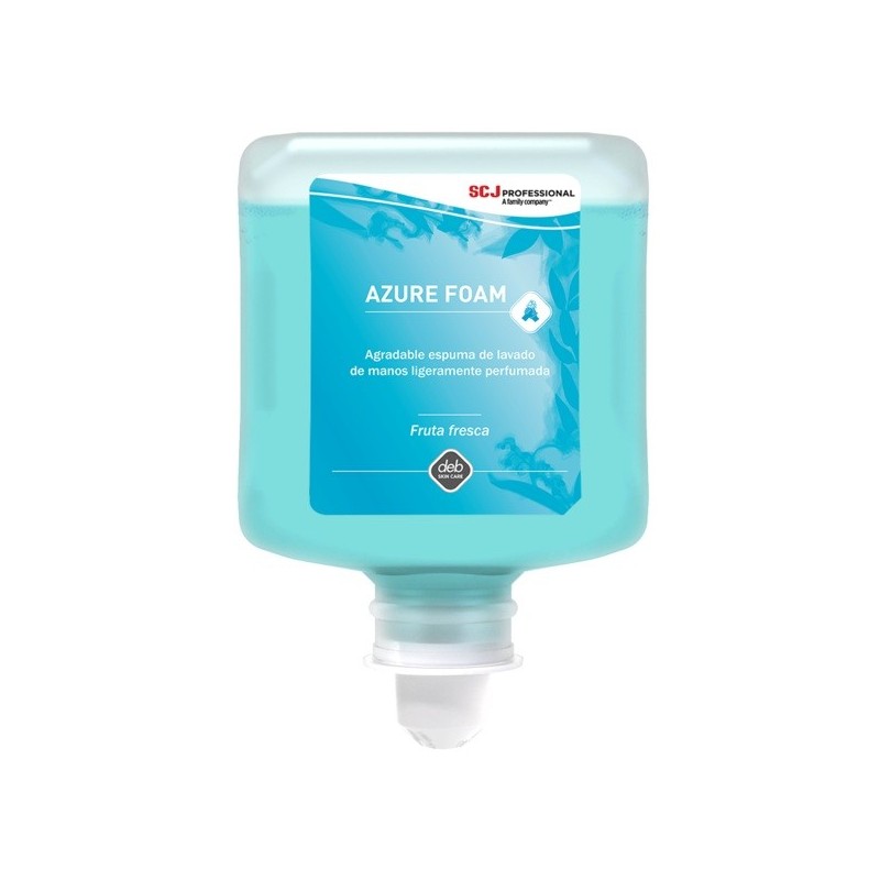 DEB AZURE FOAM WASH CAJ-6*1L.