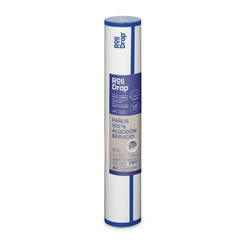 ROLL DRAP Paño Multiusos 40x64 Rollo 10 Unidades